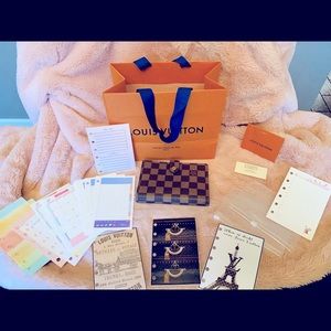 Louis Vuitton Agenda PM plus inserts/dividers
